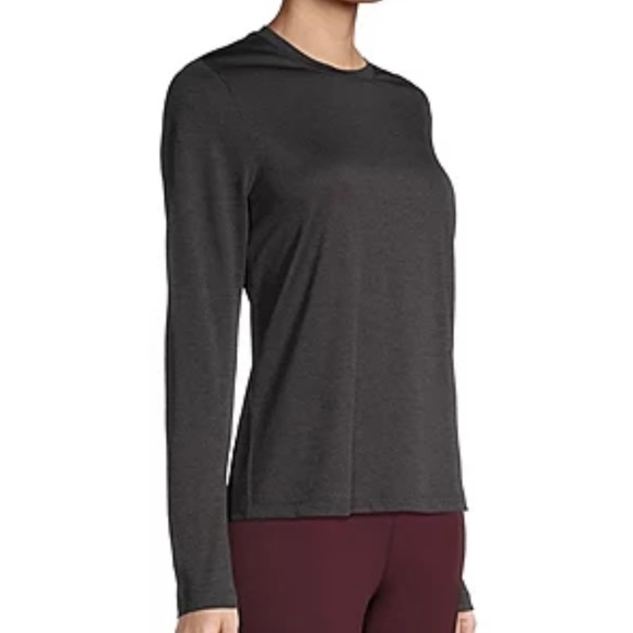 Xersion Women's Black Crew Neck Long Sleeve T-Shirt Size XXL - Picture 2 of 9